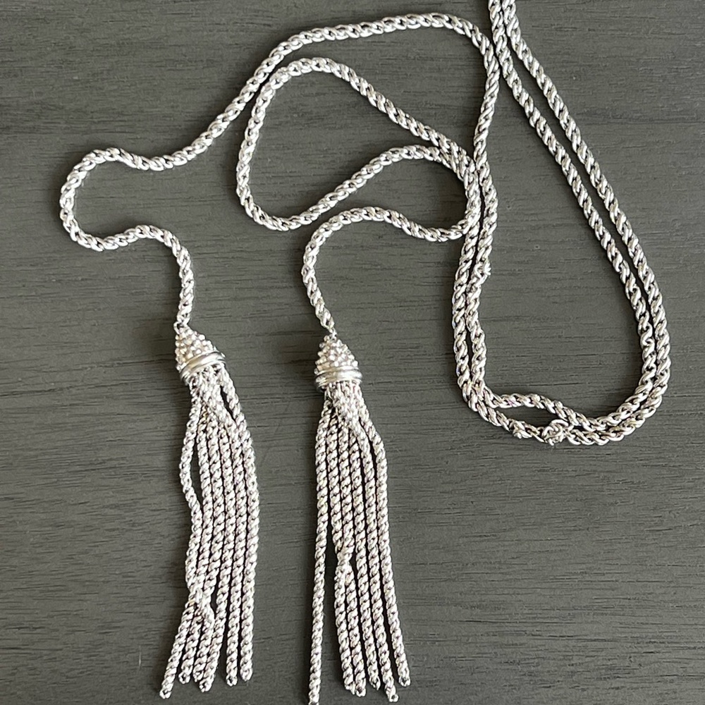 Kendra Scott Silver Necklace